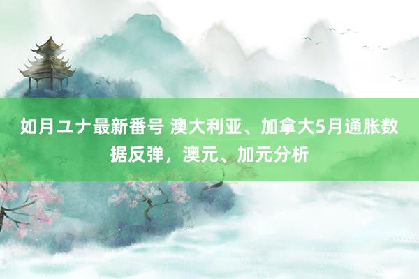 如月ユナ最新番号 澳大利亚、加拿大5月通胀数据反弹，澳元、加元分析