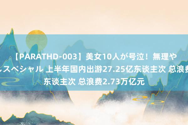 【PARATHD-003】美女10人が号泣！無理やり連続中○しスペシャル 上半年国内出游27.25亿东谈主次 总浪费2.73万亿元