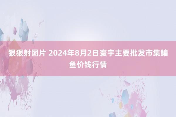 狠狠射图片 2024年8月2日寰宇主要批发市集鳊鱼价钱行情