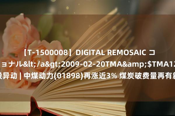 【T-1500008】DIGITAL REMOSAIC コスプレインターナショナル</a>2009-02-20TMA&$TMA122分钟 港股异动 | 中煤动力(01898)再涨近3% 煤炭破费量再有新提法 机构称对供需神色影响或有限